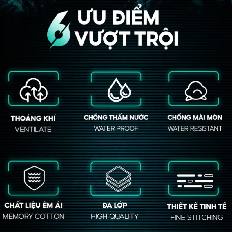 Đệm thùng câu đài V5 PK-60 Rice FIshing chất liệu FOAM bề mặt PU chống thấm nước