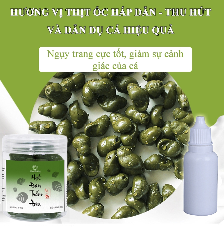 Hạt Đan Câu Trắm Đen, Mồi giả mềm MT-11 Rice Fishing