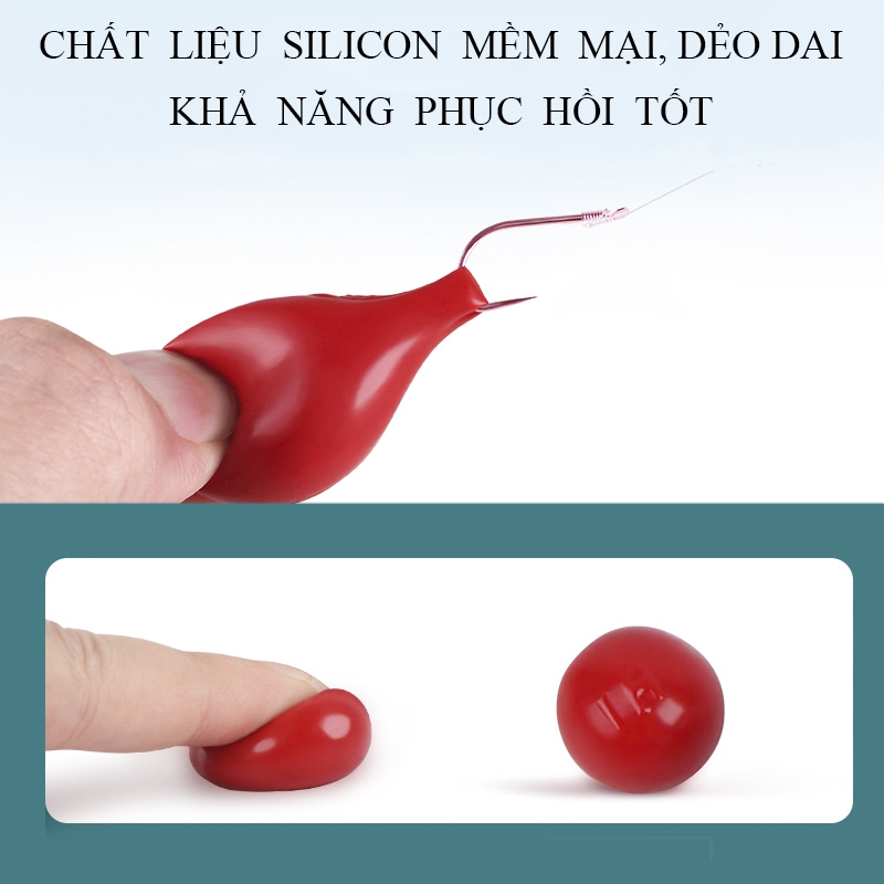 Hạt Đan Câu Trắm Đen, Mồi giả mềm MT-11 Rice Fishing