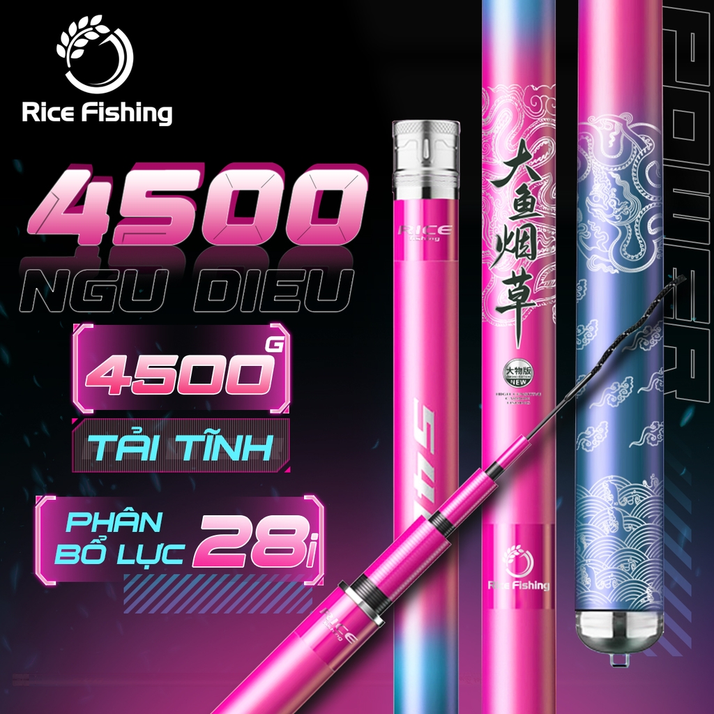Cần câu đài săn hàng Ngư Điếu 4500 CC-29 RICE FISHING câu tổng hợp