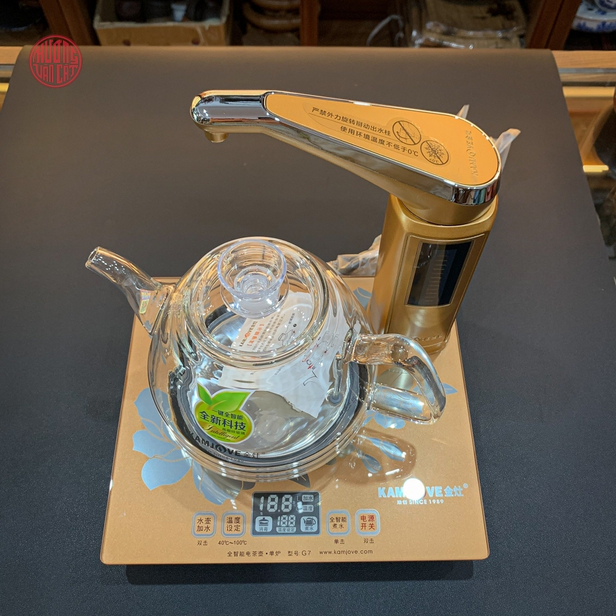 Bàn trà điện đun nước trà đạo thủy tinh ( Kamjove G7 )