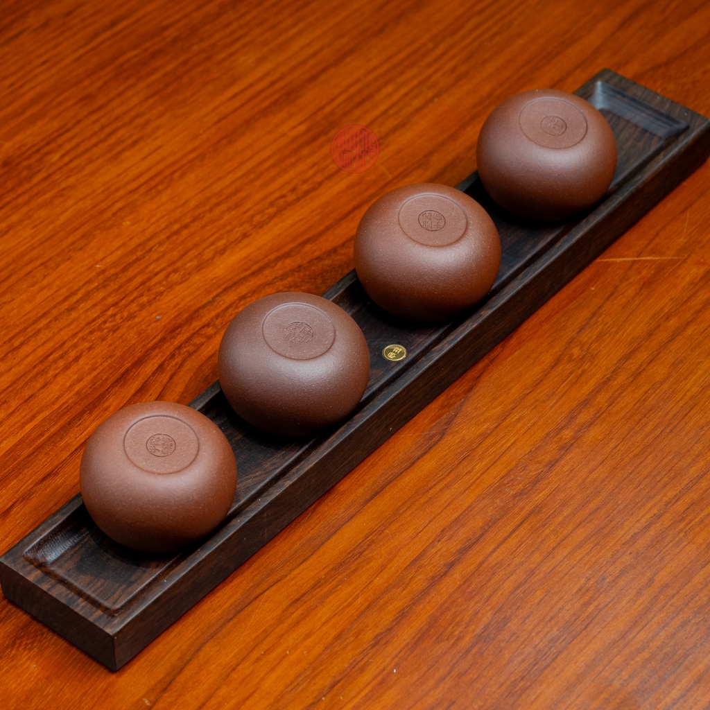 KHAY LÓT LY TRÀ GỖ GỤ