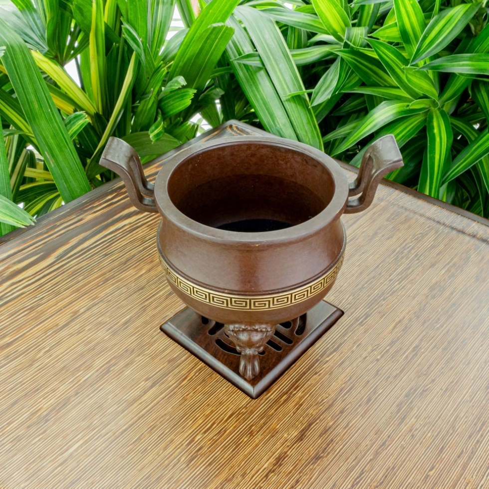 Lư đồng xông nhang cao cấp 18
