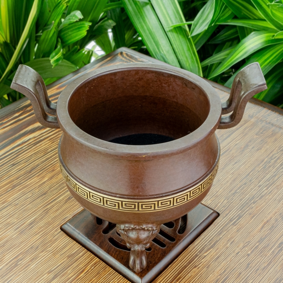 Lư đồng xông nhang cao cấp 18