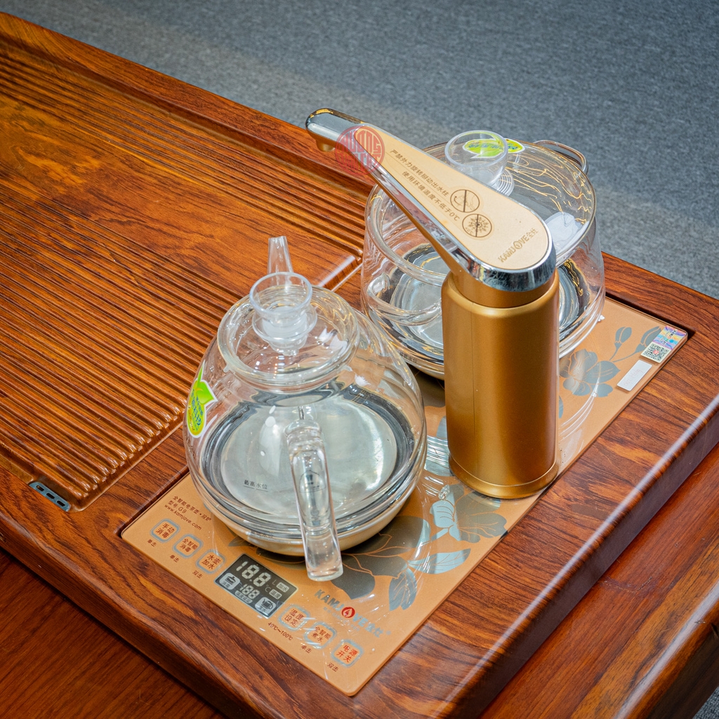 KHAY TRÀ GỖ MÀU HƯƠNG CAO CẤP (87x45x5 CM)