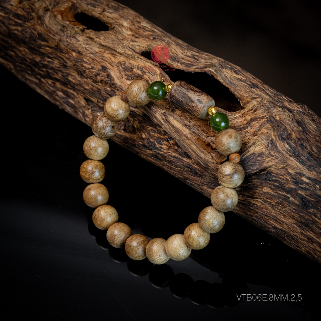 Vòng trầm hương tự nhiên cho bé ( mẫu 5 )