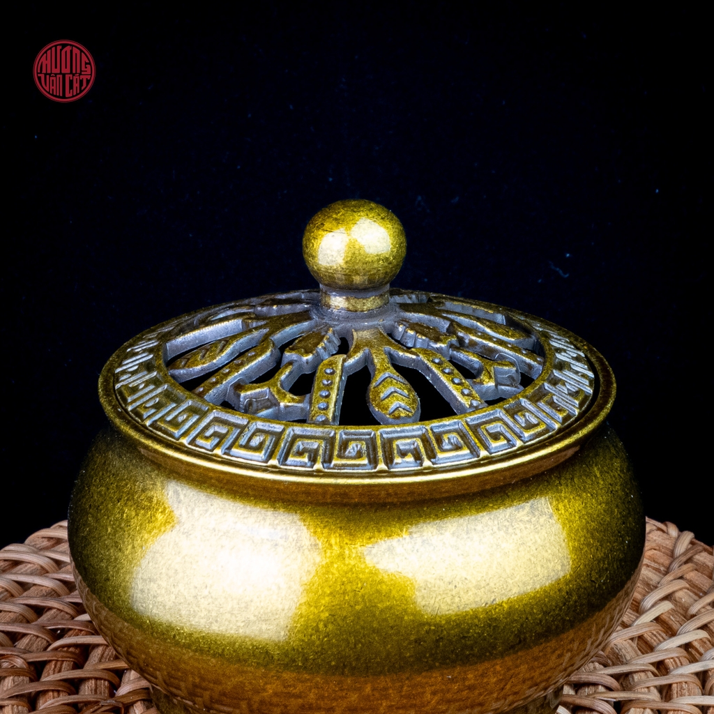 Lư đồng xông nhang cao cấp 37