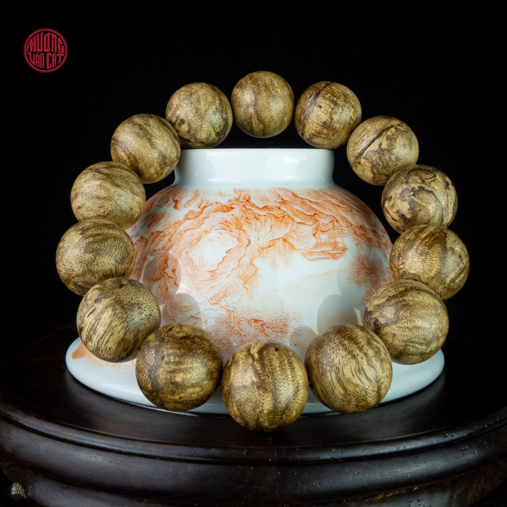 Vòng trầm 16 li rục bông Malay