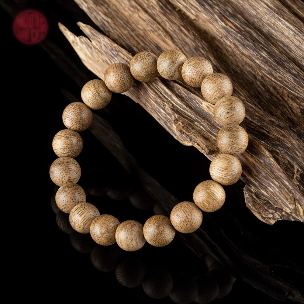 Vòng tay Trầm Hương tròn tốc già 10 li