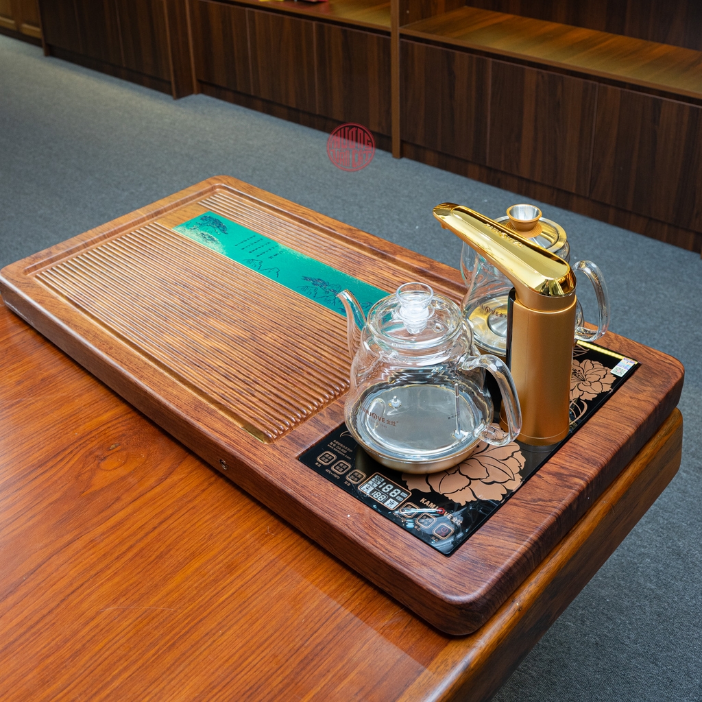 BỘ BẾP ĐIỆN NẤU NƯỚC THỦY TINH GA909