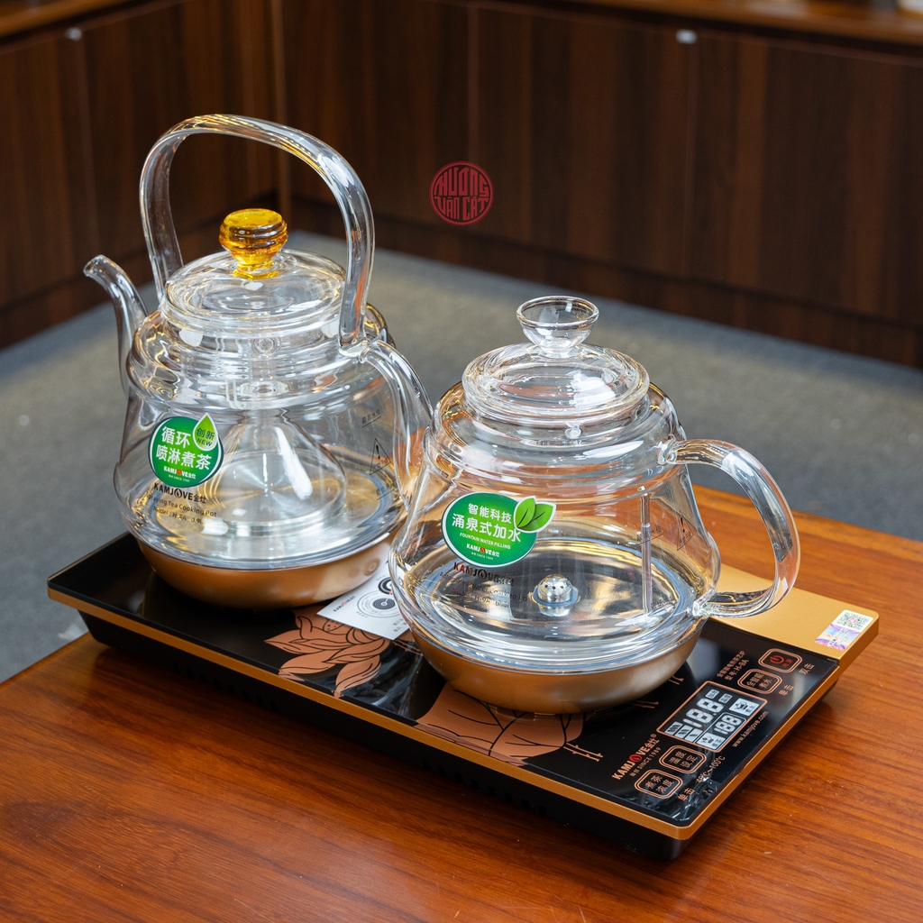 BỘ BẾP ĐIỆN NẤU NƯỚC THỦY TINH H9A