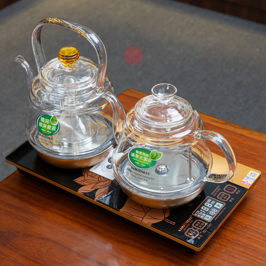 BỘ BẾP ĐIỆN NẤU NƯỚC THỦY TINH H9A