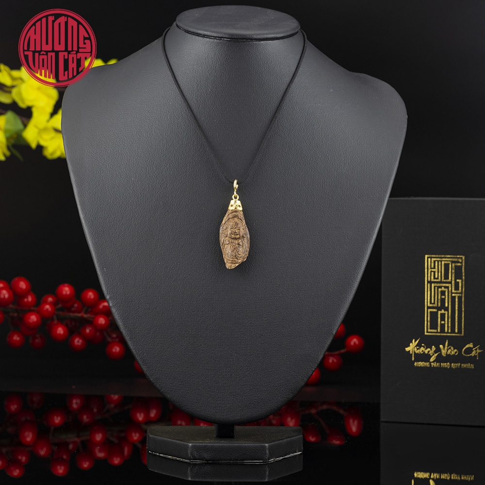 MẶT TRẦM CẬN CHÌM KHẮC DI LẶC BỌC VÀNG