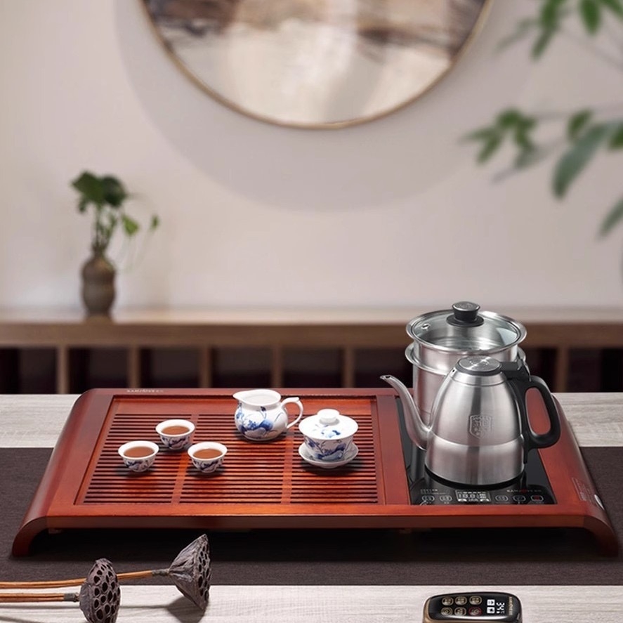 KHAY TRÀ GỖ CAO CẤP K180 (81 X 43 CM)