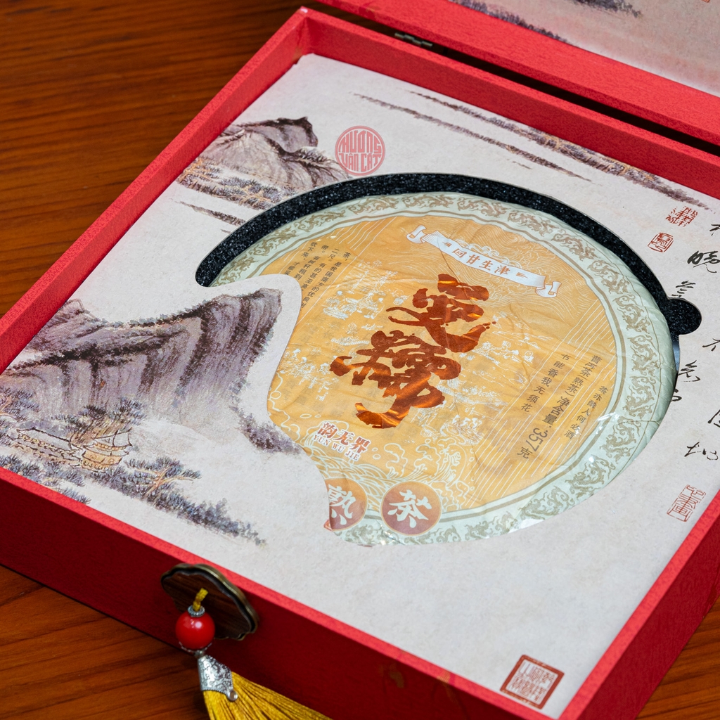 TRÀ PHỔ NHĨ CHÍN MẠNH HẢI CAO CẤP(357 GRAM)