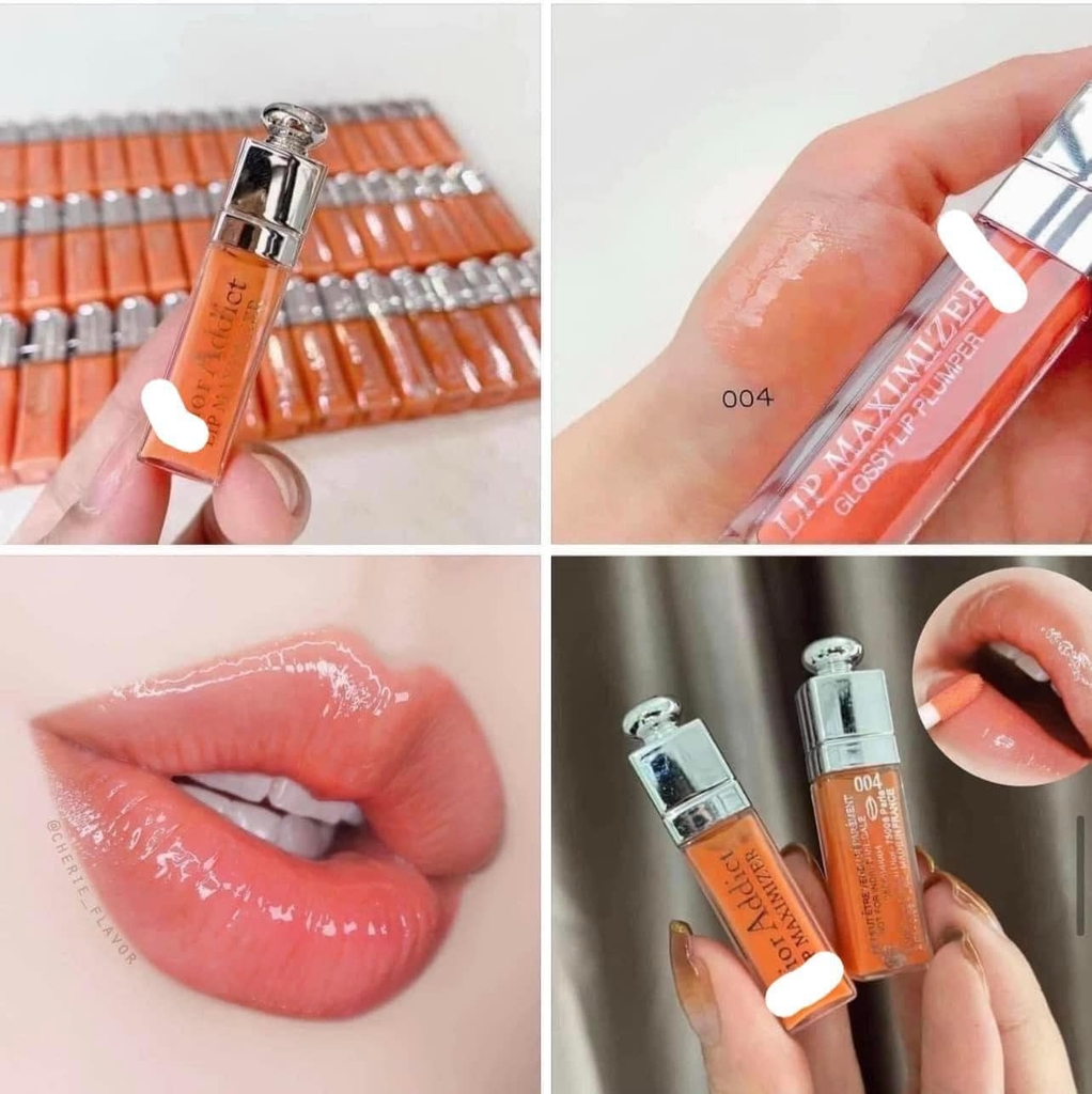 Son Dưỡng Dior 004  Dior Addict Lip Glow 004 Coral Cam San Hô