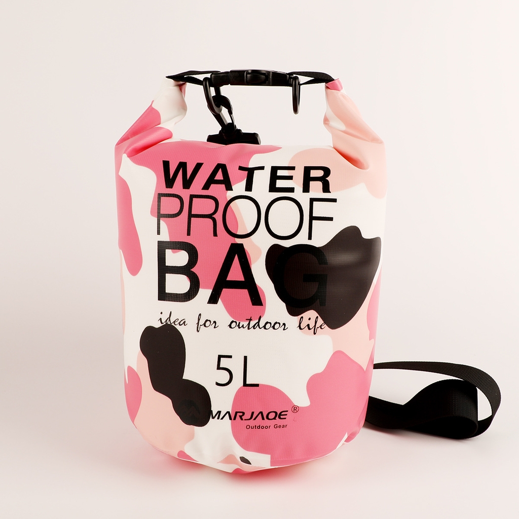 Túi chống nước kiểu dáng ngụy trang chất lượng cao Túi khô đựng đồ chống nước đeo vai dùng cho bơi lội, tắm biển... Chính hãng