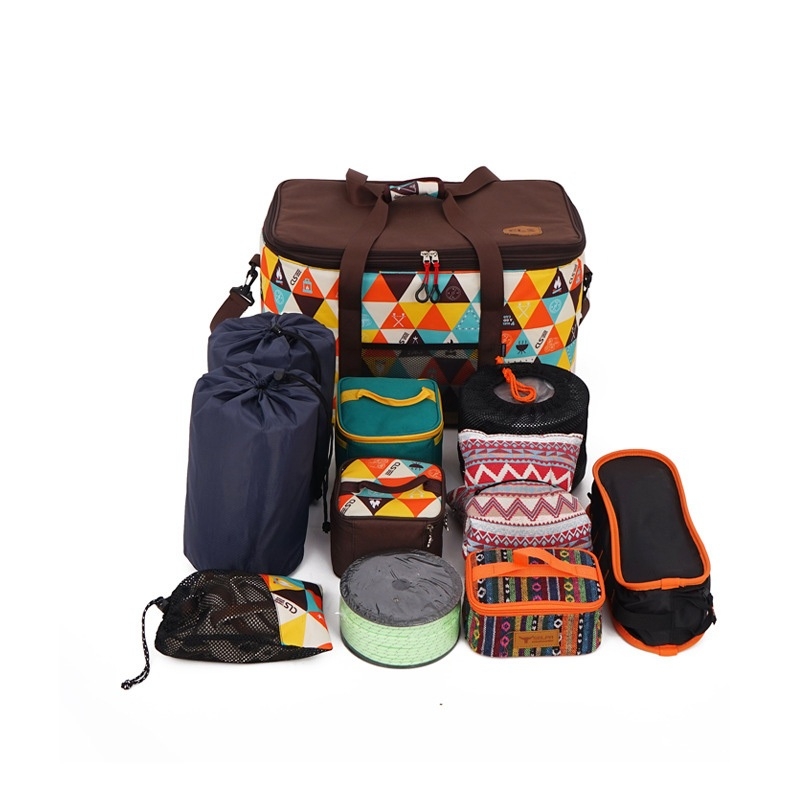 Túi Đựng Đồ Camping, Túi Dã Ngoại, Du Lịch, vải oxford 600D chống thấm nước cao cấp