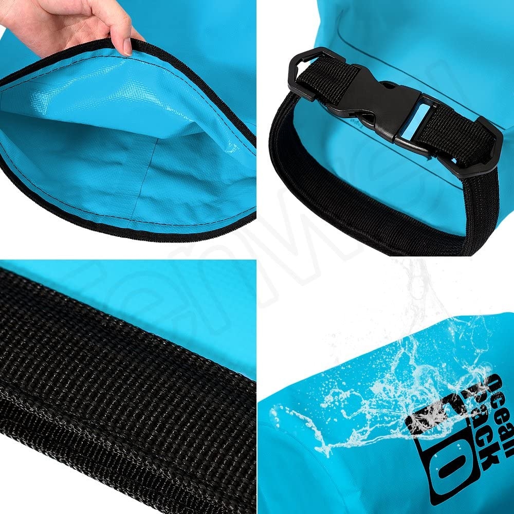 Túi chống nước Ocean Pack - Chất liệu PVC 500D siêu bền, chống thấm hiệu quả cho đi bơi thám hiểm...