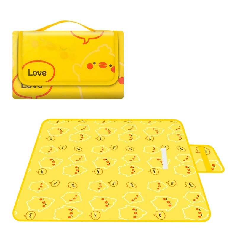 Thảm trải nền, thảm lều chống thấm nước gấp gọn thành túi tiện lợi du lịch, dã ngoại, thảm cắm trại