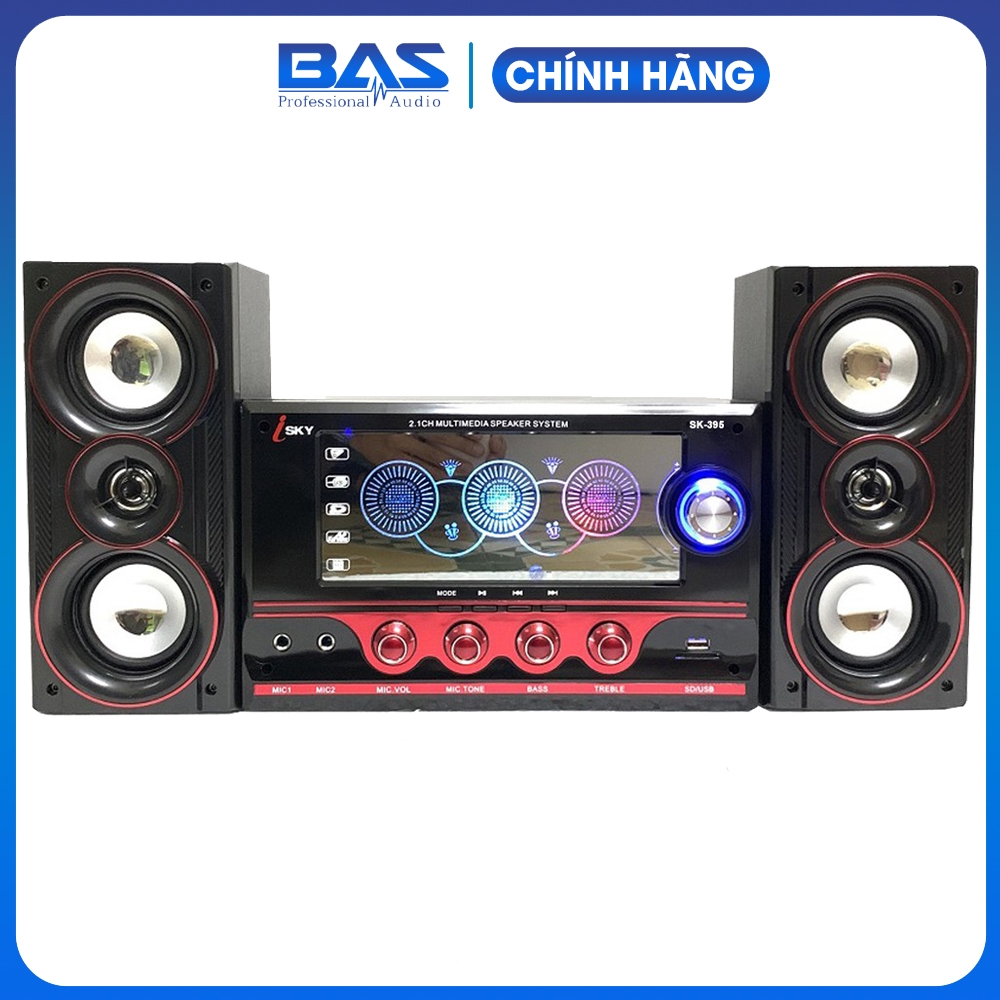 Loa vi tính Isky 395, dàn loa bluetooth có cổng cắm USB - BAS ...