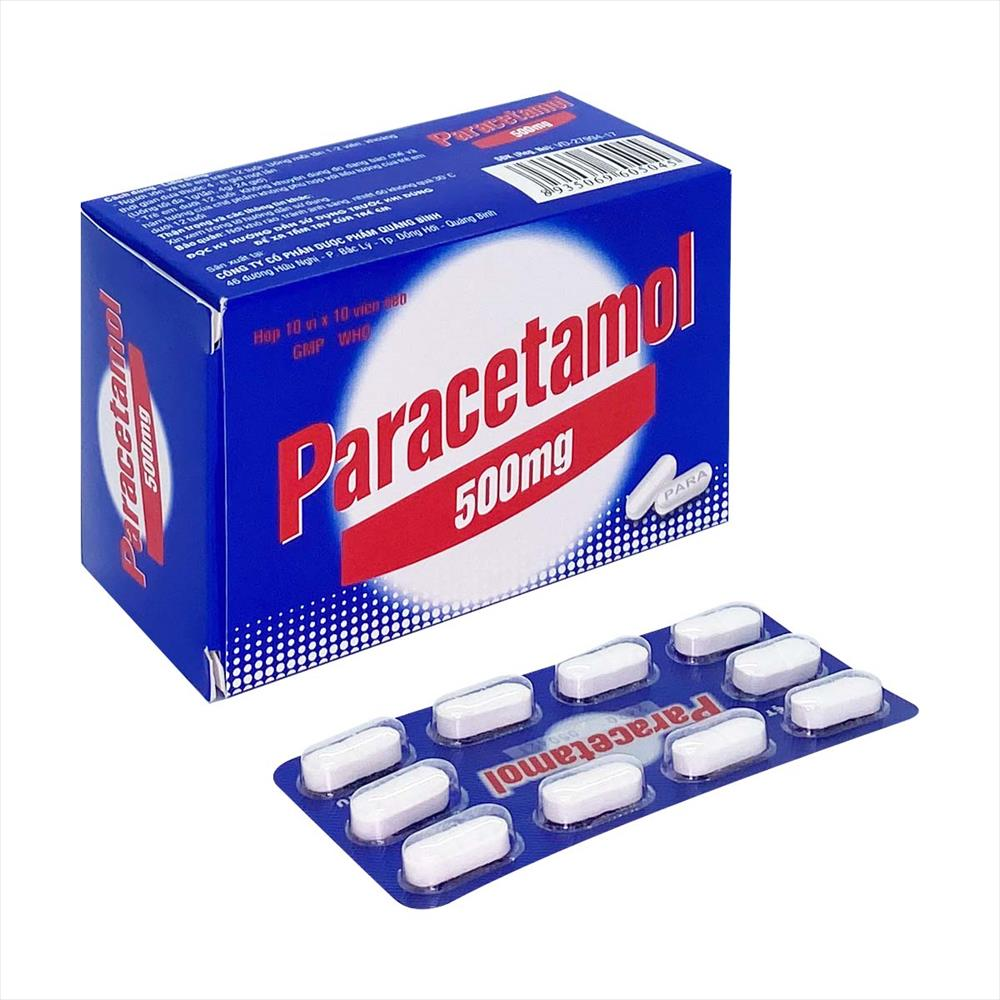 THUỐC GIẢM ĐAU, HẠ SỐT PARACETAMOL 500 mg | NHÀ THUỐC PHÚC AN