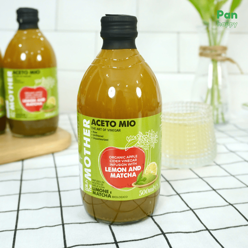 ACETO MIO Giấm táo chanh matcha 500ml