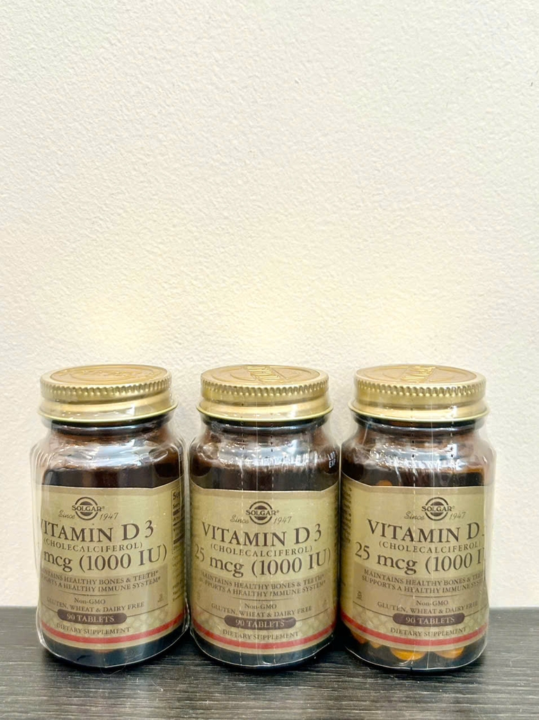 SOLGAR Vitamin D3 1000IU 90V