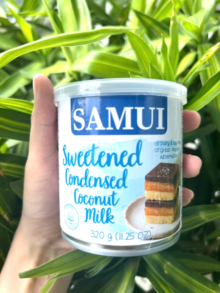 Sữa đặc thuần chay có đường SAMUI 320g (lon)
