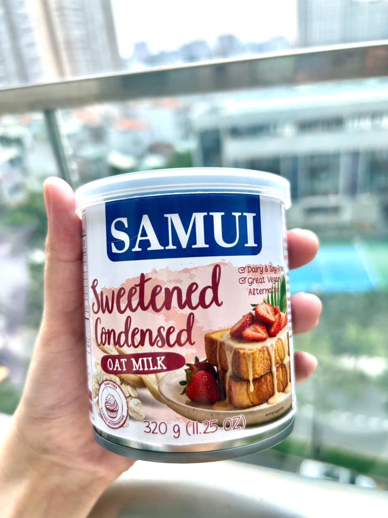 SAMUI Sữa đặc thuần chay yến mạch 320g