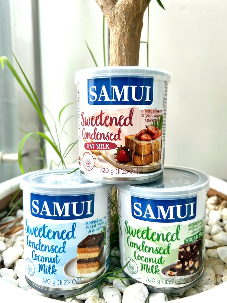 SAMUI Sữa đặc thuần chay không đường 320g