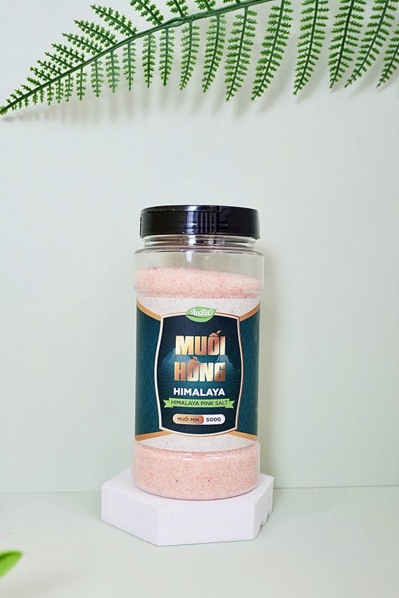 Anbio Muối hồng Himalaya dạng mịn 500g