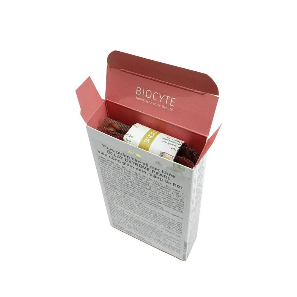 Biocyte  Peau Radieuse Viên uống giảm mụn đẹp da 60 viên