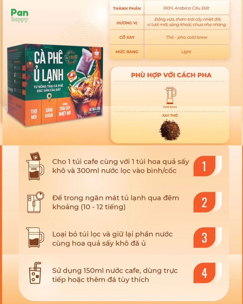 Cà phê Ủ lạnh Cold Brew