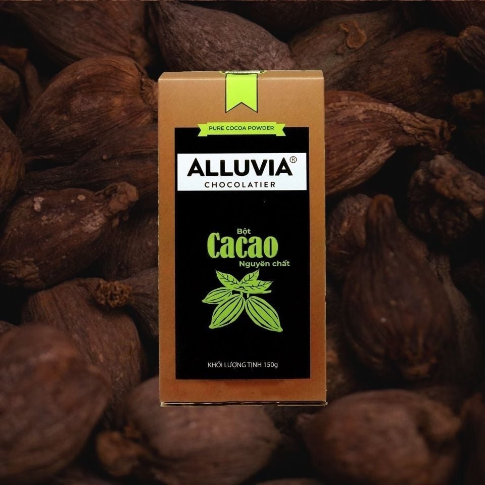ALLUVIA Bột Ca Cao Nguyên Chất 150g