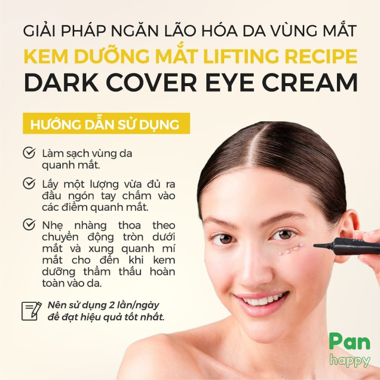 RECIPE Kem dưỡng da vùng mắt 30ML