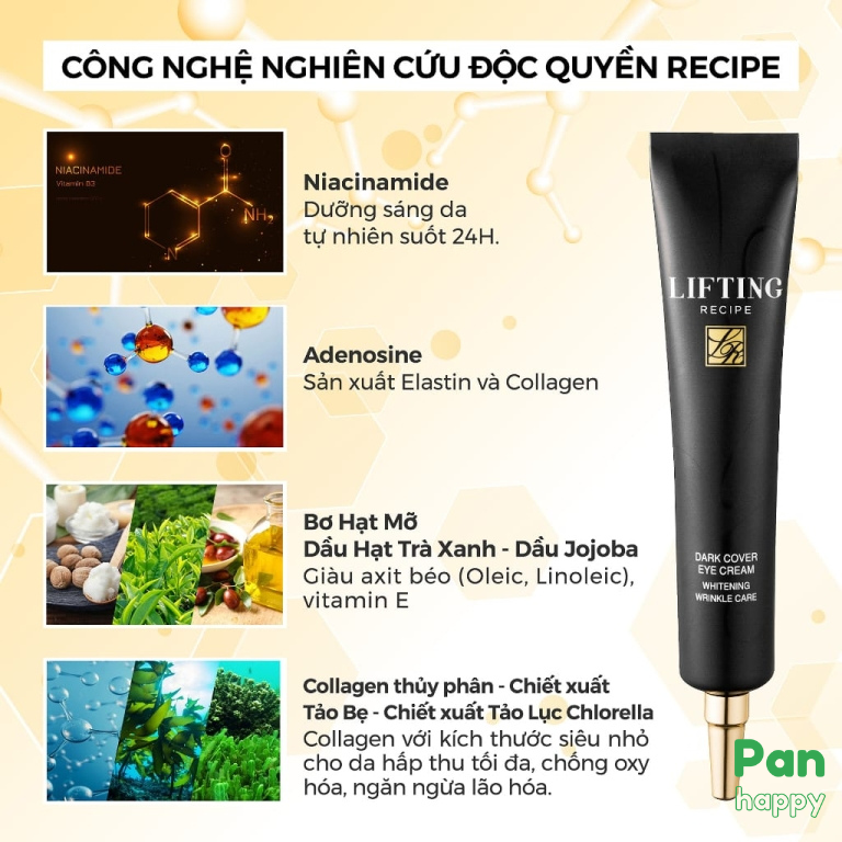 RECIPE Kem dưỡng da vùng mắt 30ML