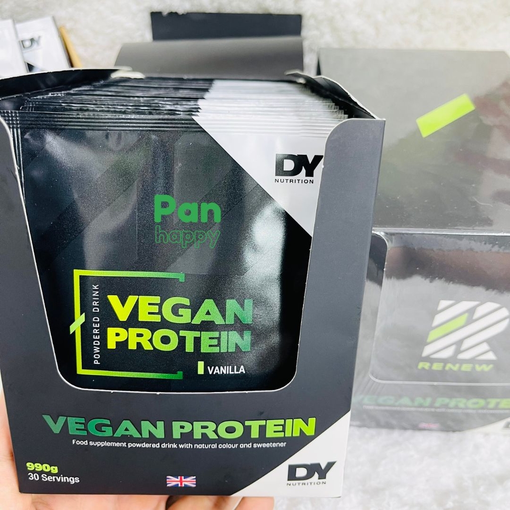 Đạm Thuần săn cơ giảm mỡ + Inulin, túi nhỏ tiện lợi mang đi DY vegan protein-Độc Quyền