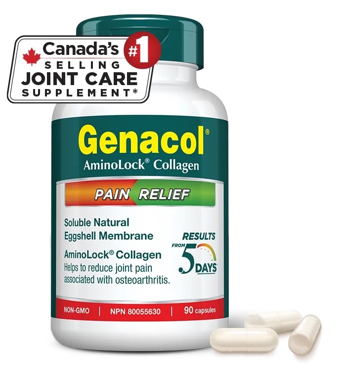 GENACOL Viên giảm đau thoái hóa khớp Canada 90V