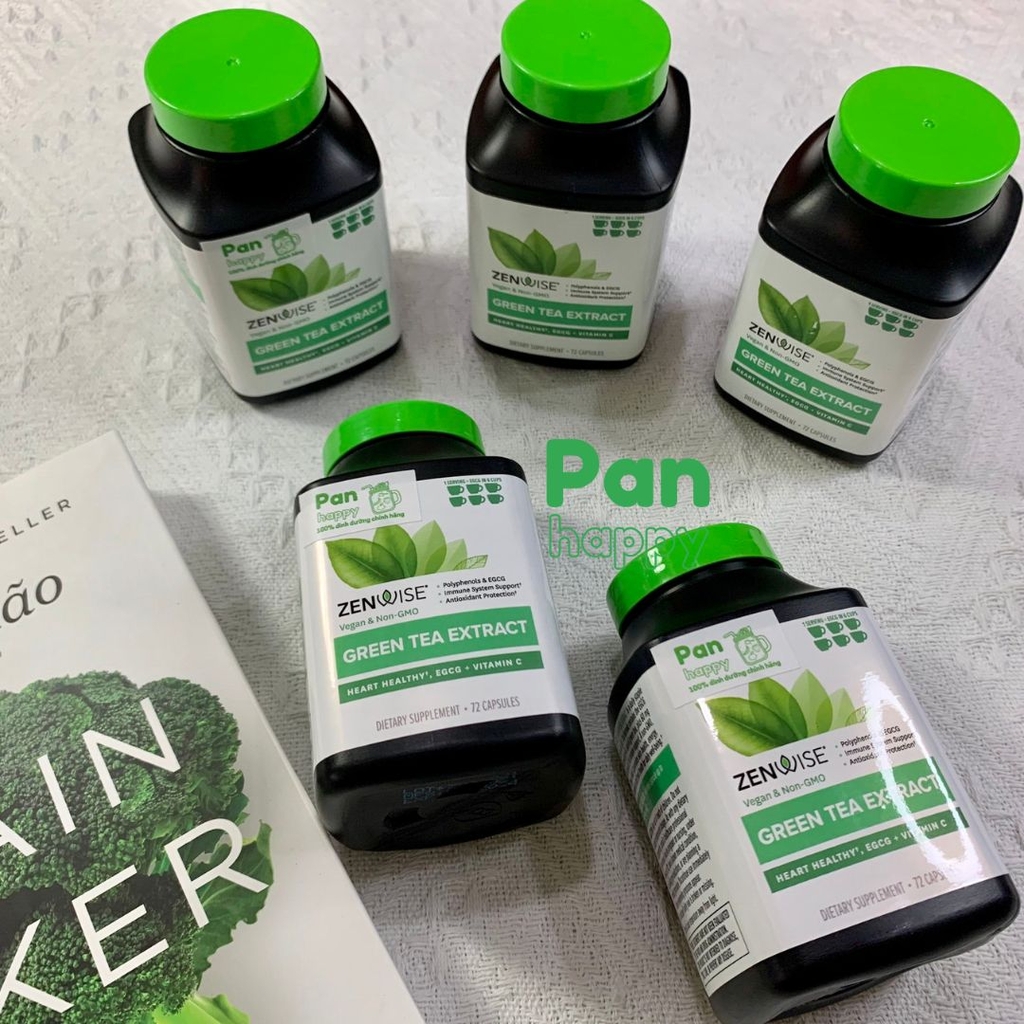 Viên Trà Xanh giảm mỡ, chống oxy hoá tự nhiên 72 ngày Green Extract