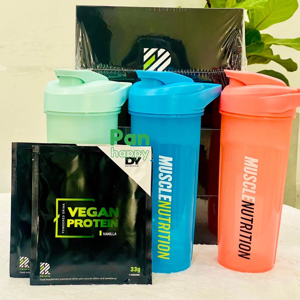 Đạm Thuần săn cơ giảm mỡ + Inulin, túi nhỏ tiện lợi mang đi DY vegan protein-Độc Quyền