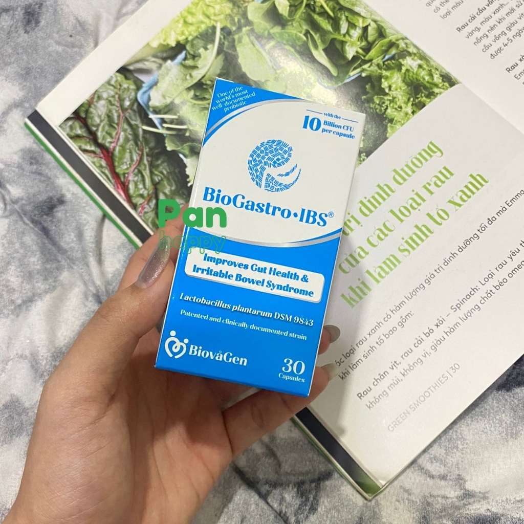 BioGastro IBS men vi sinh cải thiện ruột kích thích, viêm đại tràng 30V