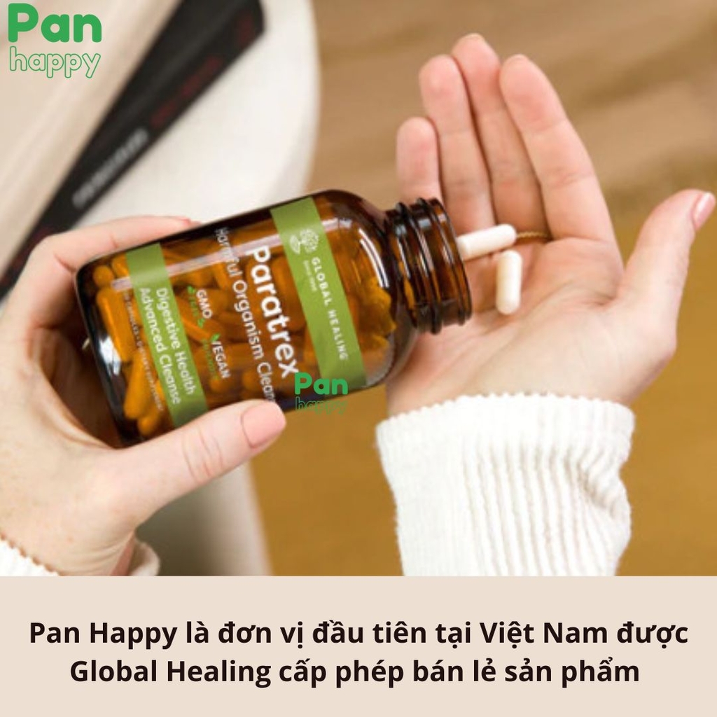 Viên diệt ký sinh trùng, tăng hiệu quả giảm cân thải độc Paratrex Global Healing