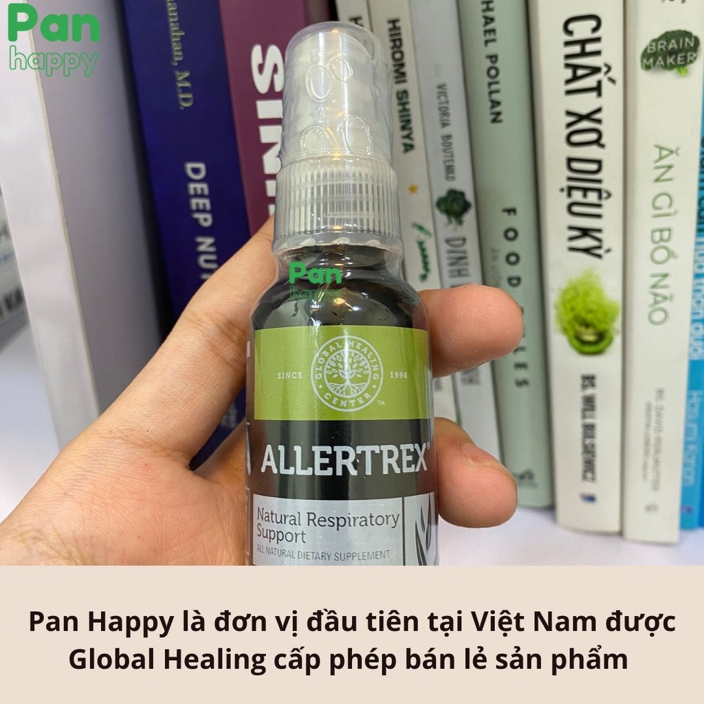 Xịt Giảm hen phế quản, ho, ngứa họng, dị ứng ALLERTREX 30ml+ FREESHIP