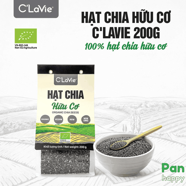 [Combo 5] C’LaVie Hạt chia hữu cơ 200g