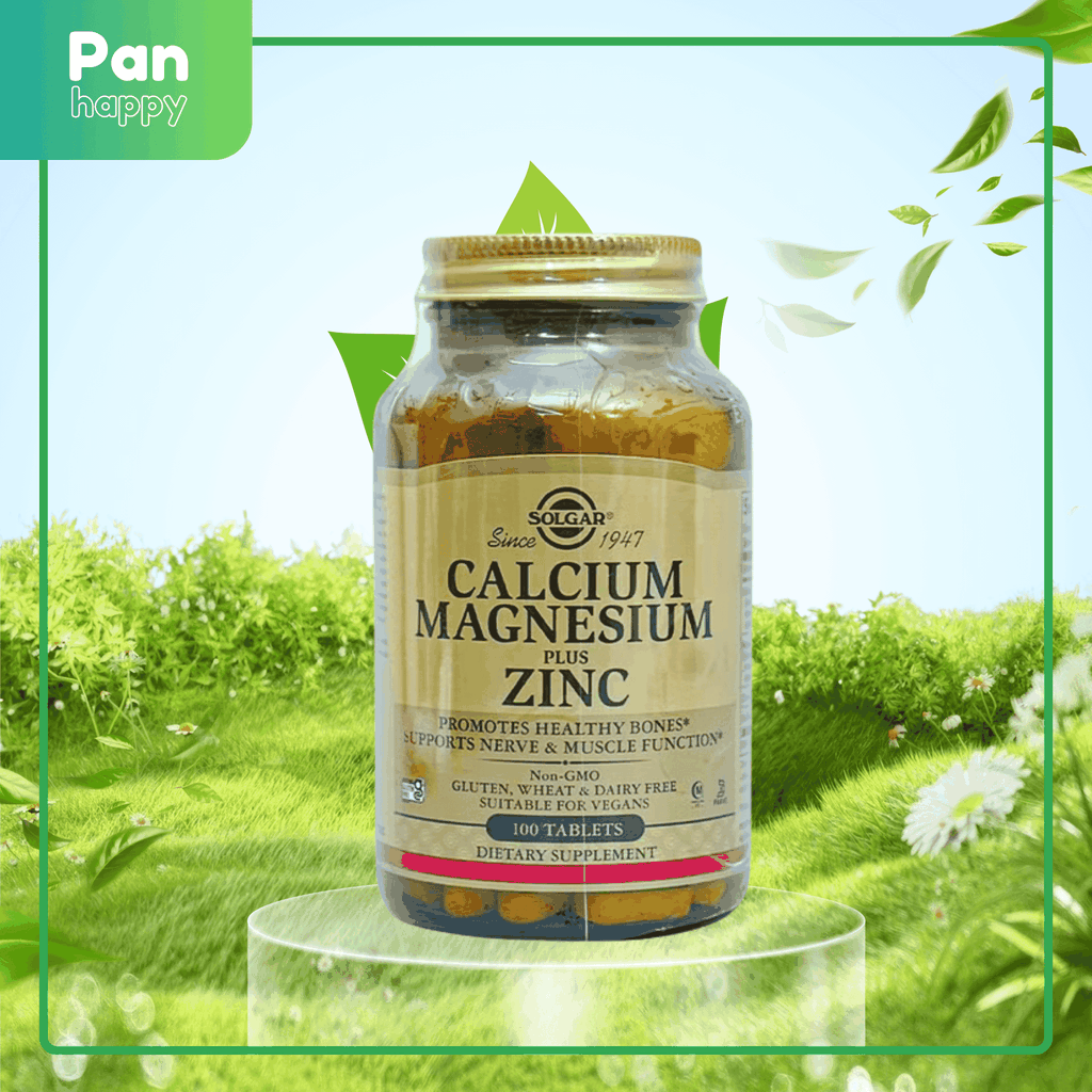SOLGAR Calcium Magnesium plus Zinc 100V