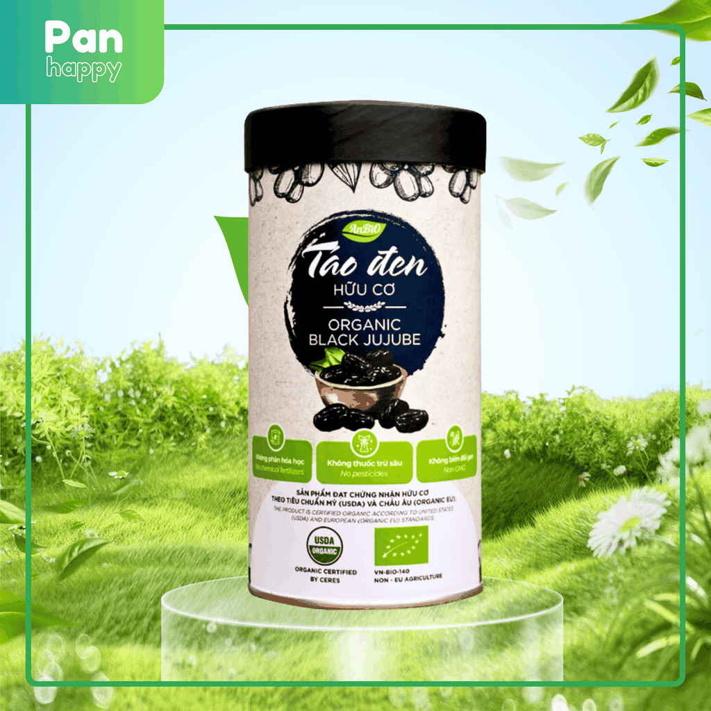 Táo Đen Hữu Cơ hộp 200g