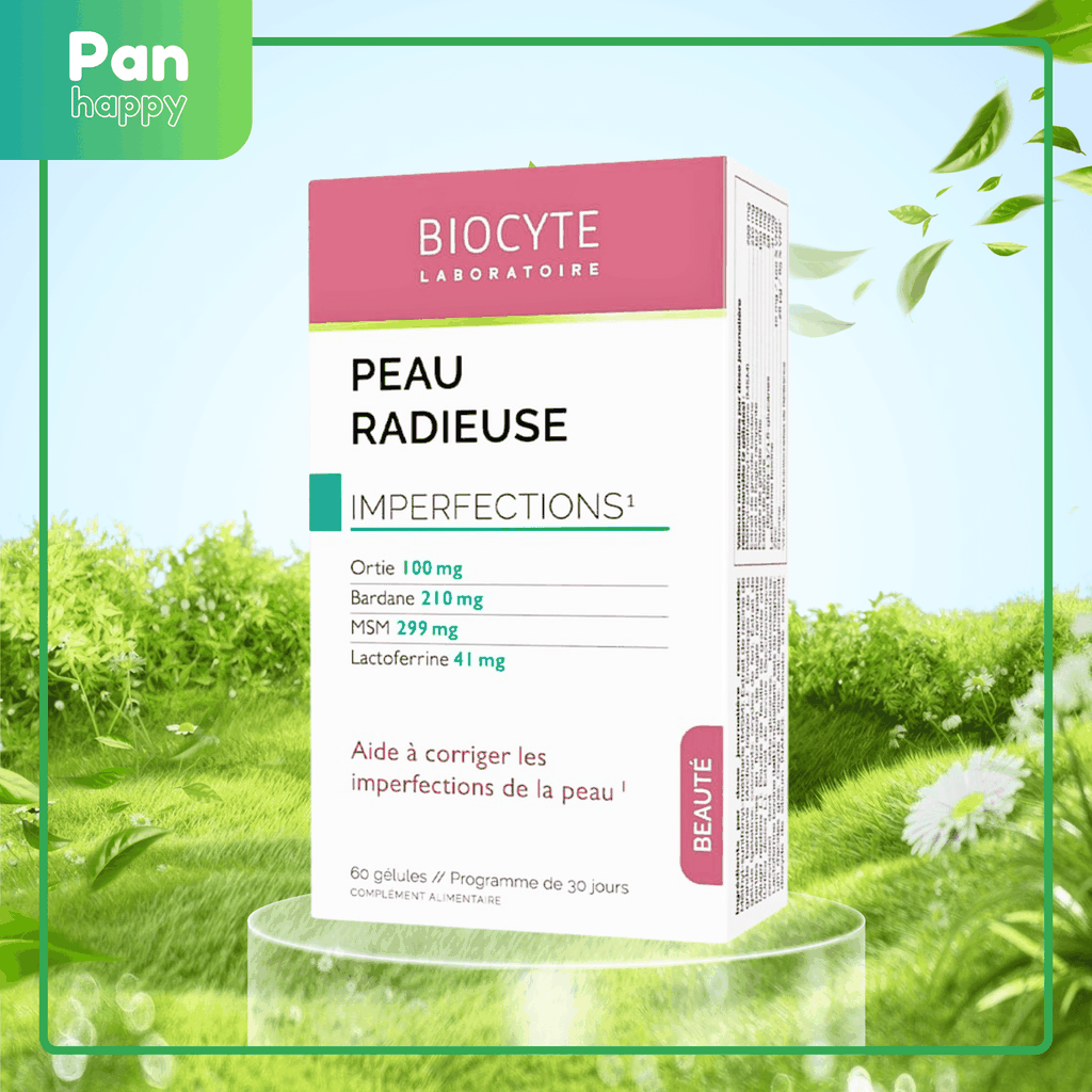 Biocyte  Peau Radieuse Viên uống giảm mụn đẹp da 60 viên