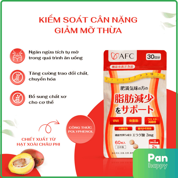 [Combo 2] Thực phẩm bảo vệ sức khỏe Afc – Ellagic Acid