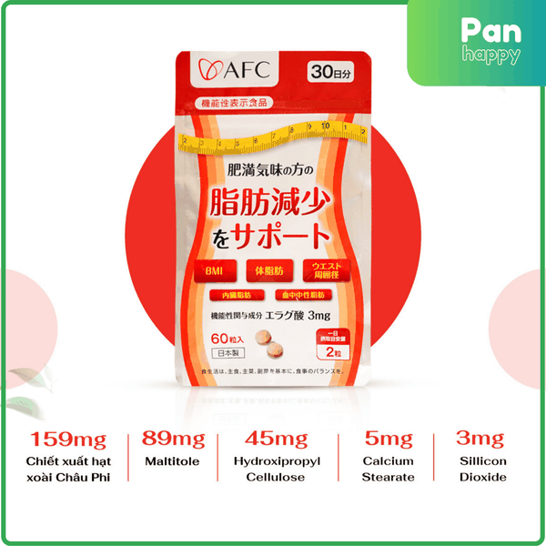 [Combo 2] Thực phẩm bảo vệ sức khỏe Afc – Ellagic Acid